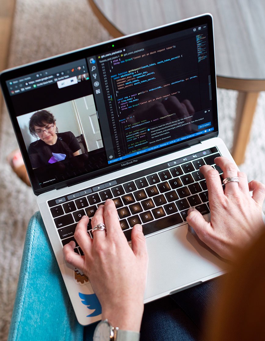 Person Working on Laptop 2